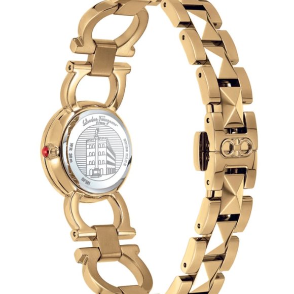 Salvadore Ferragamo 25mm Gold Case Women\'s Watch